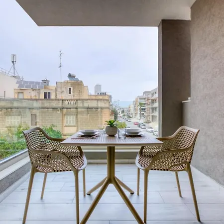 Apartment Grand 3bed Burseley Terrace Fl2 Swieqi By Homely *