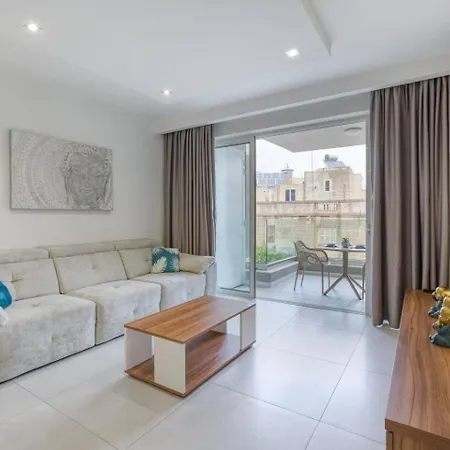 Apartment Grand 3bed Burseley Terrace Fl2 Swieqi By Homely Is-Swieqi