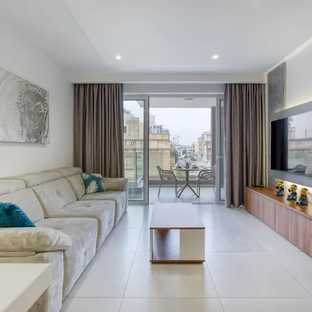Grand 3bed Burseley Terrace Fl2 Swieqi By Homely Διαμέρισμα
