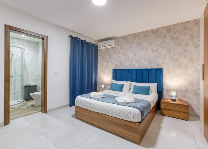 Appartamento Grand 3bed Burseley Terrace Fl2 Swieqi By Homely Is-Swieqi